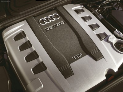 Audi A8 4.2 TDI quattro 2005 tote bag