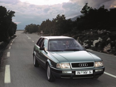 Audi 80 Avant 1991 poster