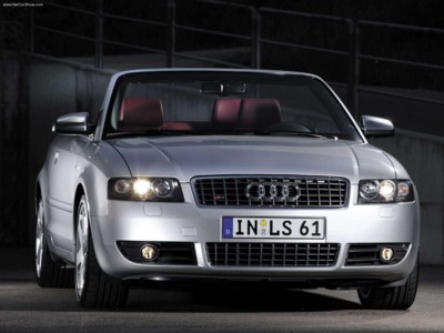 Audi S4 Cabriolet 2004 poster