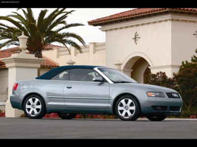 Audi A4 Cabriolet 2005 poster