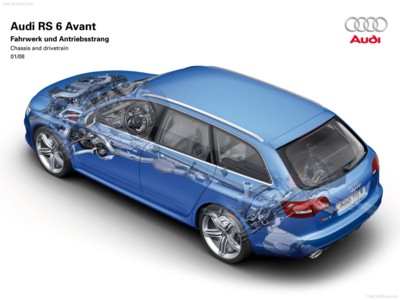 Audi RS6 Avant 2008 stickers 533414