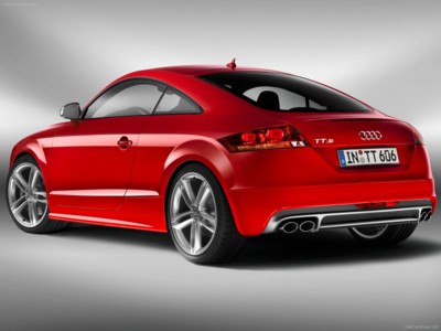 Audi TTS Coupe 2009 Poster with Hanger