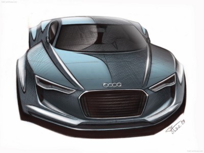Audi e-tron Concept 2010 magic mug #NC107692