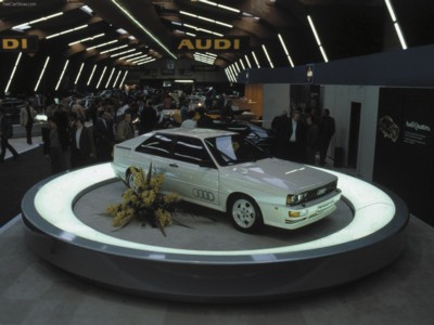 Audi quattro 1980 poster