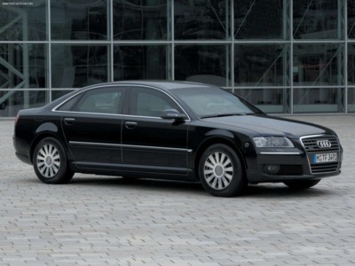Audi A8 Security 2006 canvas poster