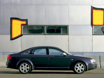 Audi S6 2002 canvas poster
