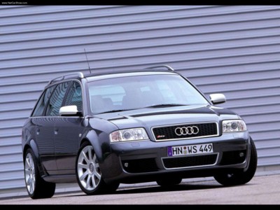 Audi RS6 Avant 2002 poster