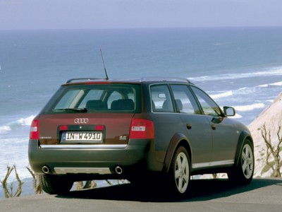 Audi allroad quattro 4.2 2002 canvas poster