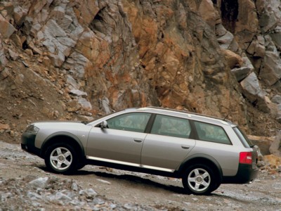 Audi allroad quattro 2002 tote bag