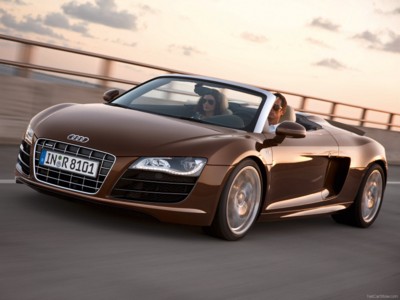 Audi R8 Spyder 5.2 FSI quattro 2011 magic mug #NC106867