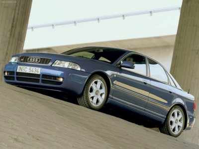 Audi S4 1998 tote bag