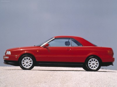 Audi Cabriolet 1992 poster