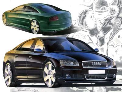 Audi A8 2004 Poster 534438