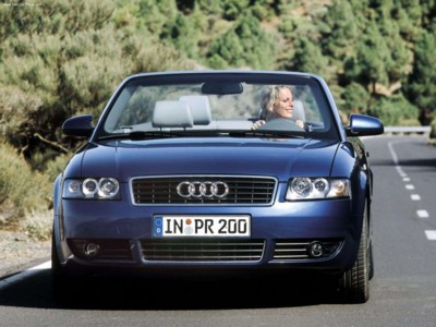 Audi A4 Cabriolet 3.0 2002 stickers 534487