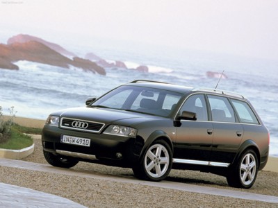 Audi allroad quattro 2003 Poster with Hanger