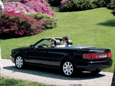 Audi A4 Cabriolet 1999 poster