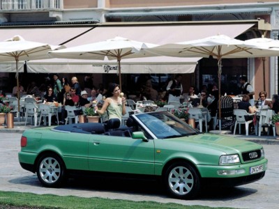 Audi A4 Cabriolet 1.9 TDI 1999 tote bag