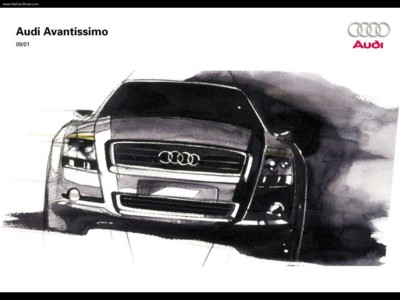 Audi Avantissimo Concept 2001 tote bag #NC110143
