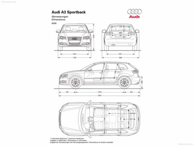 Audi A3 Sportback 2009 Mouse Pad 535993