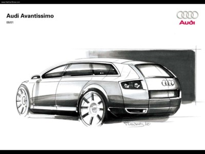 Audi Avantissimo Concept 2001 Poster 536021