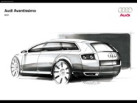 Audi Avantissimo Concept 2001 tote bag #NC110144