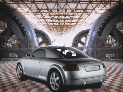 Audi TT Coupe Concept 1995 Poster with Hanger