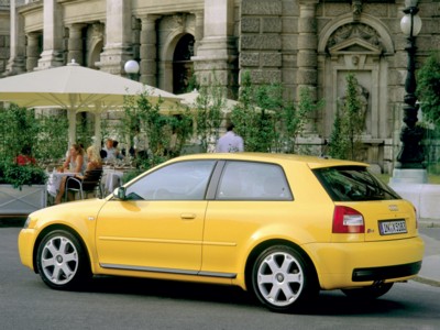Audi S3 2002 canvas poster