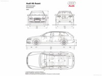 Audi A6 Avant 2009 stickers 536360