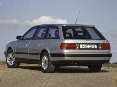 Audi 100 Avant 1991 canvas poster
