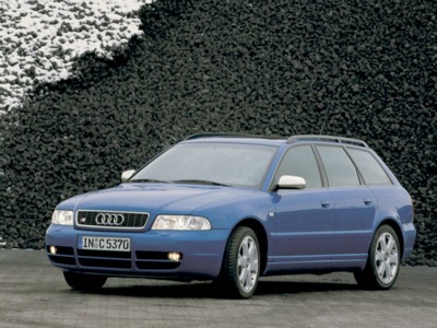 Audi S4 Avant 1999 canvas poster