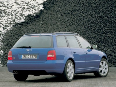 Audi S4 Avant 1999 Poster with Hanger