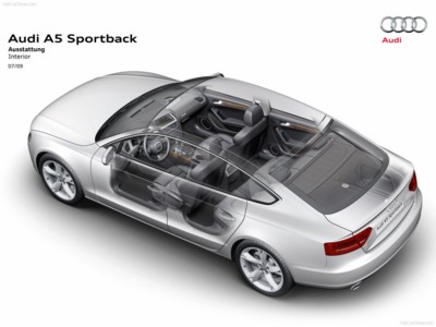 Audi A5 Sportback 2010 stickers 536758