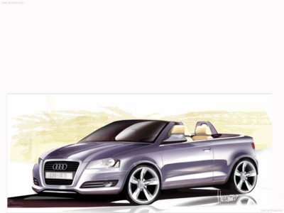 Audi A3 Cabriolet 2008 stickers 536925