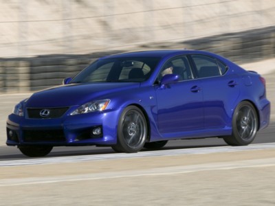 Lexus IS-F 2008 canvas poster