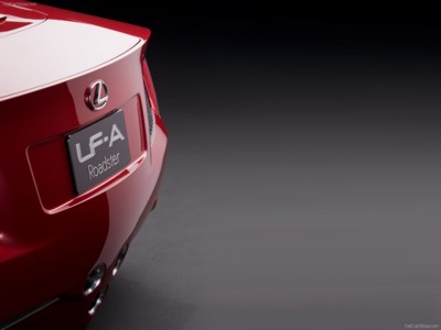 Lexus LF-A Roadster Concept 2008 poster