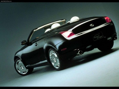 Lexus Sport Coupe Concept 2000 Poster with Hanger