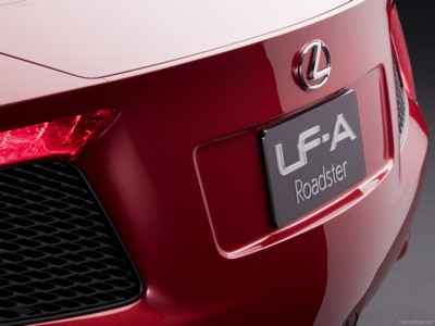 Lexus LF-A Roadster Concept 2008 stickers 538102