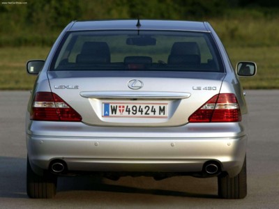 Lexus LS430 European Version 2004 stickers 538849