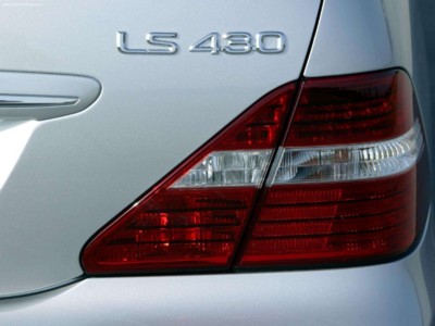 Lexus LS430 European Version 2004 stickers 538923