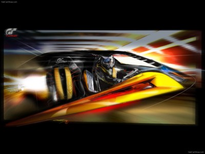 Citroen GT Concept 2008 canvas poster