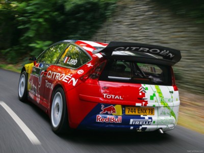 Citroen C4 WRC HYmotion4 Concept 2008 Poster with Hanger