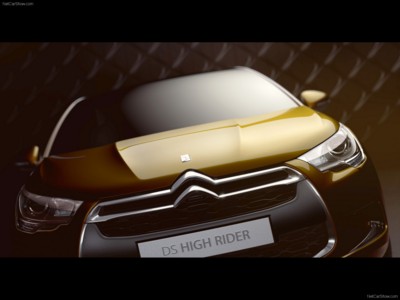 Citroen DS High Rider Concept 2010 metal framed poster