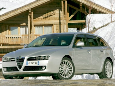 Alfa Romeo 159 Sportwagon 2006 tote bag