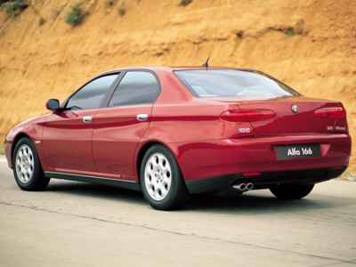 Alfa Romeo 166 1998 poster