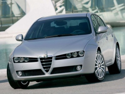 Alfa Romeo 159 2005 poster