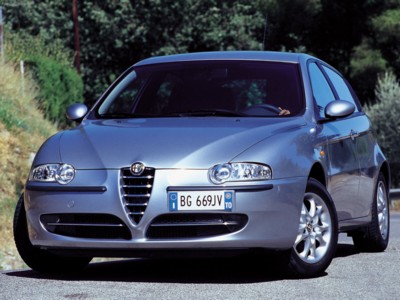 Alfa Romeo 147 2000 Poster with Hanger