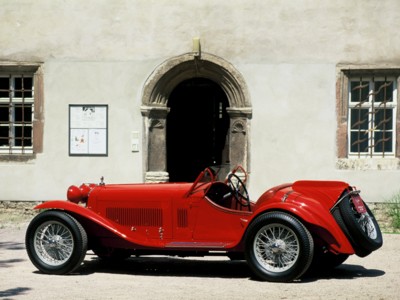 Alfa Romeo 8C 2300 1931 poster