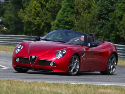 Alfa Romeo 8C Spider 2009 stickers 542275