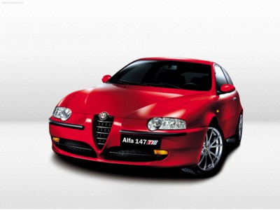 Alfa Romeo 147 TI 2003 canvas poster