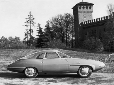 Alfa Romeo Giulietta Sprint 1957 tote bag